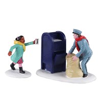 Lemax Just In Time Set Of 2 Christmas Figurine (02944)