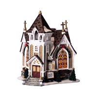 Lemax Little River Church Battery Operated LED Building (45069)