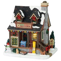 Lemax Christmas Village - Our Family Ski Cabin Building (15748)