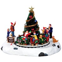 Lemax Santa's Kiddle Battery Operated Train Christmas Table Piece (34631)
