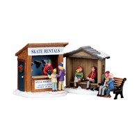 Lemax Skate Rentals Figurine - Set Of 3 (03849)