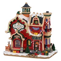 Lemax Christmas Village - St. Nick's Elf Academy Battery Operated Building (95530)