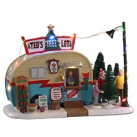 Lemax Ted's Tree Lot Battery Operated Table Piece (04746)