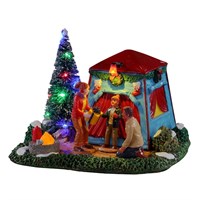 Lemax Christmas Village - The Festive Outdoors Battery Operated Table Piece (14840)