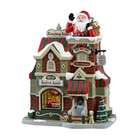 Lemax The Santa Shop LED Christmas Building (35039-UK)