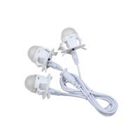 Lemax Three LED Light String Moonlander Bulbs for Lemax Christmas Villages (44342)