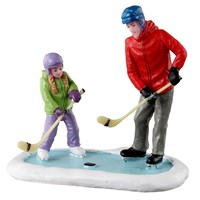 Lemax Father Daughter Practice Time Christmas Figurine (32218)