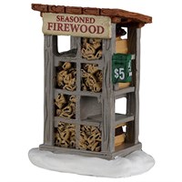 Lemax Firewood For Sale Christmas Figurine (24971)