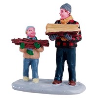 Lemax Firewood For The Hearth Christmas Figurine (02807)
