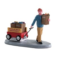 Lemax Grocery Delivery Christmas Figurine (82579)