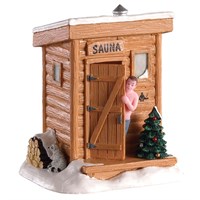 Lemax It's Cold Out There Sauna Christmas Table Piece (03512)
