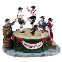 Lemax Leapin' Lederhosen Christmas Table Piece (53738)