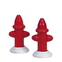 Lemax Metal Fire Hydrant, Set Of 2 Christmas Figurine (24986)