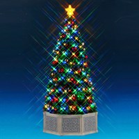 Lemax Musical Tree LED Sights & Sounds Village Table Piece (54580-UK)