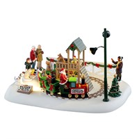Lemax Puppy Play Park Battery Operated Christmas Table Piece (54456)