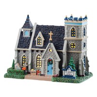 Lemax St. Ann's Church LED Christmas Building With Adaptor (55343-UK)