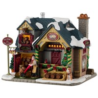 Lemax St. Bernard's Brewery & Distillery LED Christmas Building With Adaptor (45234-UK)