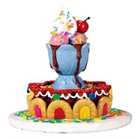 Lemax Sundae Fountain Christmas Table Piece (73292)