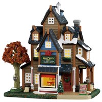 Lemax The Merry Maple Leaf LED Christmas Building With Adaptor (35053-UK)