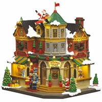 Lemax Tidings And Joy Battery Operated Christmas Building (65526)
