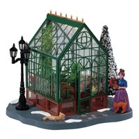 Lemax Victorian Greenhouse Battery Operated Table Piece Building (84347)