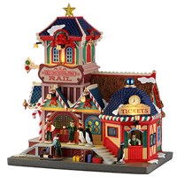 Lemax Wonderland Rail Battery Operated Christmas Building (55351)