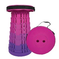 Lesser & Pavey Telescopic Stool - Pink & Purple (LP72948)