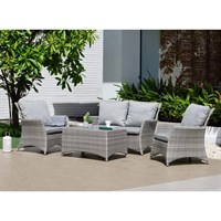Lifestyle Garden Aruba Lounge Outdoor Garden Furniture Coffee Set