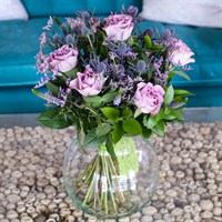 Lilac Handtied Bouquet - Classic