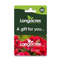 Longacres Garden Centre Gift Card - Red Petals