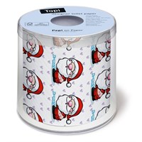 Loo Rolls - Deep In Love - 3 Ply 200 Sheet Christmas Roll (PD00185)