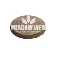 Meadow View Bronte Stepping Stone Weathered Buff 300mm (X6110)