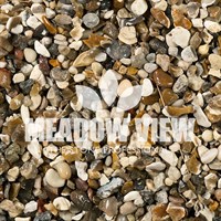 Meadow View Shingle Beach Gravel Decorative Gravel - 10mm (X3001)