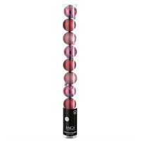 Mica Fuchsia Unbreakable Christmas Baubles (10 Pack of 6cm) (1182037)