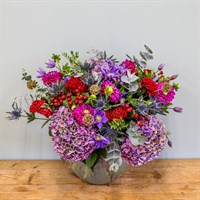 Midnight Mulberry Autumn Floral Hand Tied Bouquet