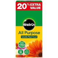 Miracle-gro All Purpose Soluble Plant Food 20% Free - 1kg (119452)