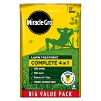 Evergreen Miracle-Gro Complete 4-in-1 Lawn Feed 360msq (121499)