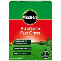 Miracle Gro Evergreen Fast Lawn Grass Seed 56m2 (119620)