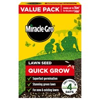 Miracle-Gro Quick Grow Lawn Seed Value Pack 16m2 (121446)