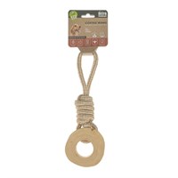 Miro & Makauri Coffee Wood - Natural Chew N Tug Pet Toy (Md239S)