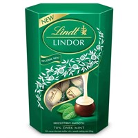 Lindt Lindor Dark Mint Chocolates Truffles 200g