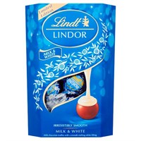 Lindt Lindor Milk & White Chocolates Truffles 200g