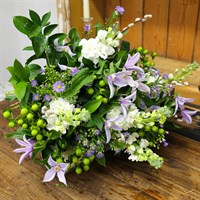 Mother's Day Hugs and Kisses Hand Tied Floral Bouquet