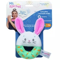 Ms. Rachel Hop Little Bunnies Soft Rattle Childrens Toy (6072309)