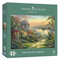 New England Harbour 1000 Piece Jigsaw Puzzle Gibsons Games (G6277)