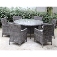 Newbridge 6 Seat Outdoor Garden Furniture Dining Set (GL0723)