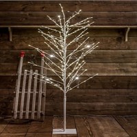 Noma 1.8m Warm White Jewelled Twig Christmas Tree (3718323)