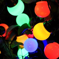 Noma 20 Multicolour Traditional Festoon Christmas Lights (2522046NG)