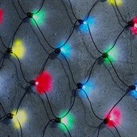 Noma 240 Fit & Forget Multicolour LED Net Battery Christmas Lights (6826186)