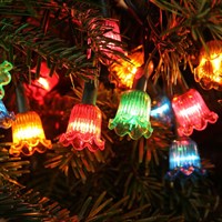 Noma 80 Multi Colour LED Canterbury Belle Retro Vintage String Christmas Lights (2523080)